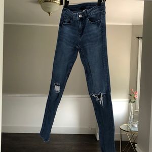 H and M jeans- divided